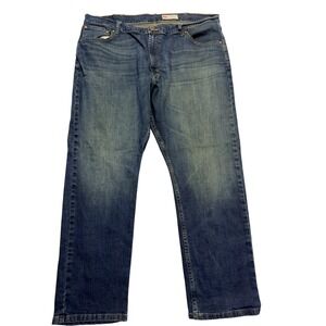 Wrangler Jeans‎ Mens 42x30 Blue Athletic Fit Straight Leg Stretch Denim Pants